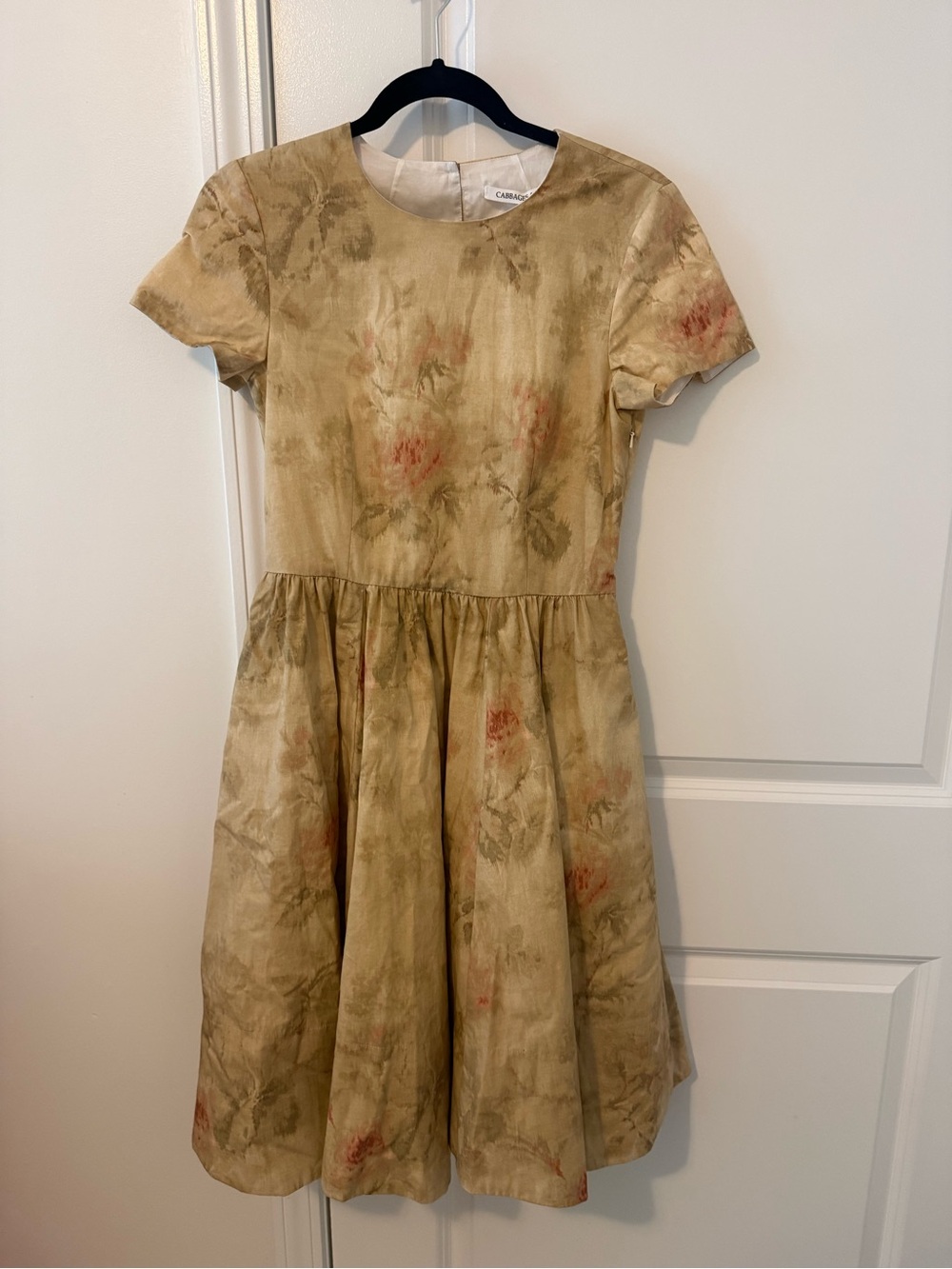 Cabbages & Roses NWT whimsical floral dress 8